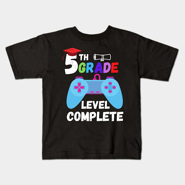 5th grade level complete gaming Kids T-Shirt by madani04